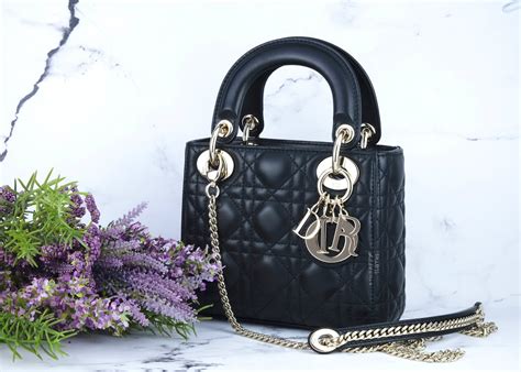 Lady Dior patent lambskin review